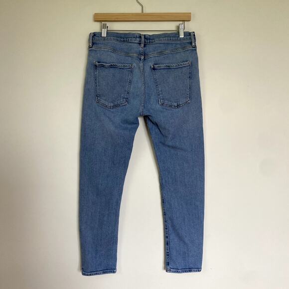 AGOLDE Toni Mid Rise Straight Jeans in Precipice Size 30 - Picture 6 of 9